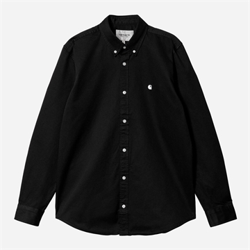 Carhartt WIP Shirt Madison l/s Black/Wax